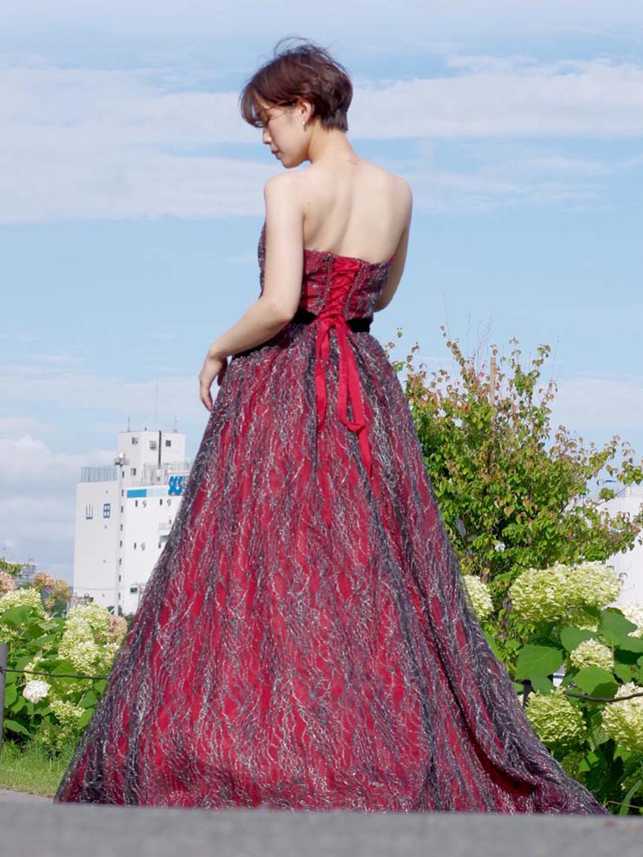 マリココウガ 東京ソワール ロングドレス - ドレス