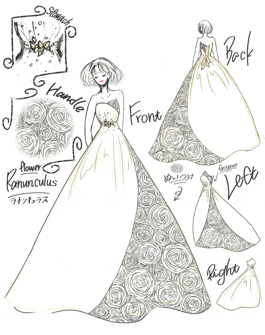 マーメイドドレスのイラスト特集 私はあなたの人魚姫 Pixivision